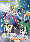 ENGLISH DUBBED DVD Sailormoon Complete TV Series (Vol.1-239 End+5 Movies)