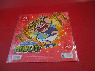 Wario Ware Move It Nintendo Switch My Nintendo Recompensa Promo Imán Hoja *NUEVO* Foto 1 de 2