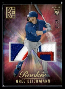 Greg Deichmann/25 2022 Panini Capstone Rookie Materials Holo Gold #16 - Picture 1 of 2