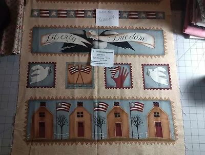 Modas Let Freedom Ring Panel ,Vintage - Image 1 of 4