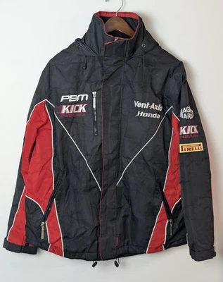Honda Vent-Axia PBM Kick Energy Pirelli Racing Jacket Black Red Medium M - Image 1 of 4