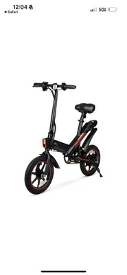 14in Hyper E-Ride Compact folding Electric Bike.  36 Volt 6 AH  UL 2849CERTIFIED - Image 1 of 4