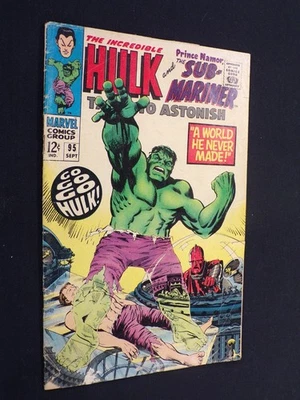 TALES TO ASTONISH #95 MARVEL COMICS SEPTIEMBRE 1967 STAN LEE ROY THOMAS MARIE SEVERIN Foto 1 de 4