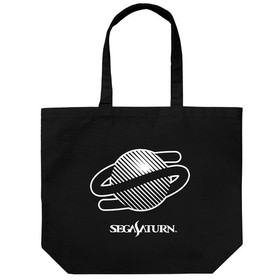 SS Sega Saturn Logo Large Tote BLACK 40&times;48cm