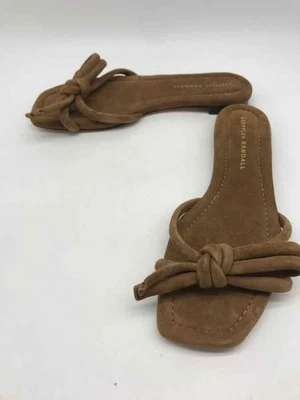 Б/у туфли на плоской подошве Loeffler Randall коричневые размер 7 - Изображение 1 из 4