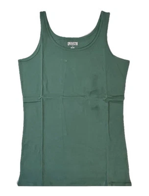 Duluth Trading Women's No-Yank Tank Wide Strap / Pine Green Size Small NWT - Image 1 of 4