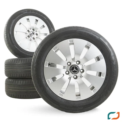 Original Mercedes C-Klasse W205 Sommerräder Sommerreifen A2054010100 16Zoll RDKS - Bild 1 von 4