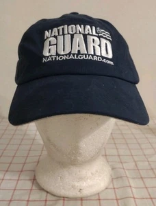 Cappello Berretto Guardia Nazionale Blu Uomo Regolabile Regolabile Ricamato - Foto 1 di 6