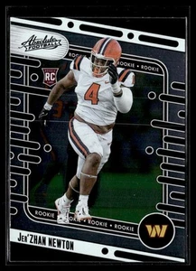 2024 Panini Absolute Jer'Zhan Newton Rookie Washington Commanders #136 - Picture 1 of 2