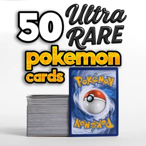 50 Ultra Rare V / ex Bulk Pokemon Cards Pack - No Duplicates - Picture 1 of 3