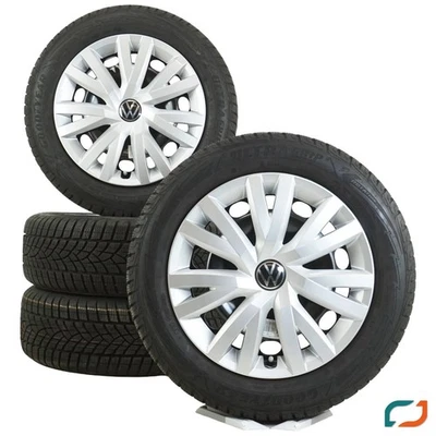 Original VW Golf 8 Winterräder Winterreifen 16 Zoll 205/55 R16 91H 5Q0601027BR - Bild 1 von 4