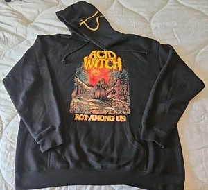 Sudadera con Capucha Pullover Acid Witch Rot Among Us XL Stoner Metal Band Doom On ¡Rara!  - Imagen 1 de 7