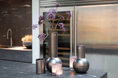 Dutz Vase MERYNA, verschiedene Größen und Farben, mundgeblasen, Glas - Bild 1 von 3