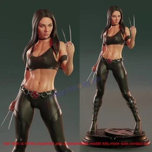 X-23 Woman Figure 1/4 Scale Unpainted Model Kit Unassembled 3D Printing 47cmH GK - Picture 1 of 6