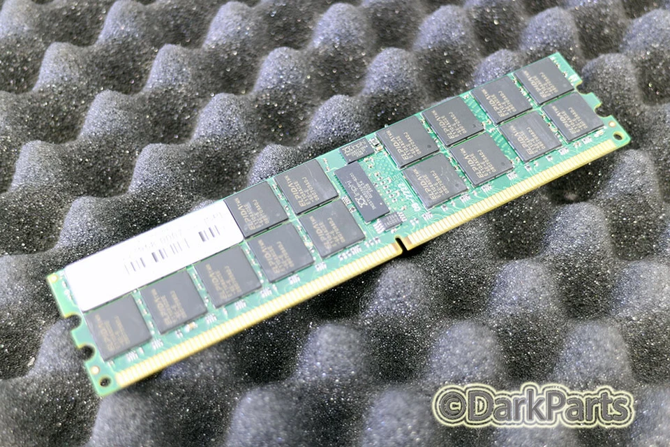 Transcend 4GB DDR2 400 REG-D CL3 227958 Server Memory RAM - Immagine 1 di 1