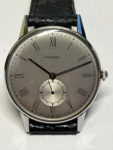 Orologio MOVADO (Calatrava) 1950s ref. 14728 N.O.S. - Vintage watch manual wind - Foto 1 di 15