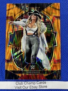 2023 #51 Trish Stratus Panini Select WWE Legends Concourse Orange Flash Prizm - Bild 1 von 2