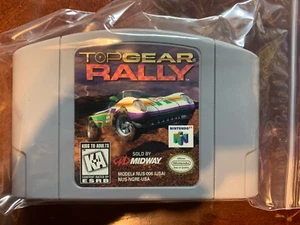 Top Gear Rally (Nintendo 64, 1997) N64 Game Cart Only Authentic Tested - Picture 1 of 2