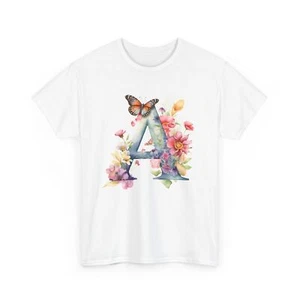 Vintage Butterfly T-Shirt Women’s Graphic Tee Boho Aesthetic Oversized Retro - Picture 1 of 10