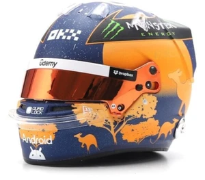1/15 Spark Oscar Piastri McLaren Helmet Australian GP 2024 - Picture 1 of 10