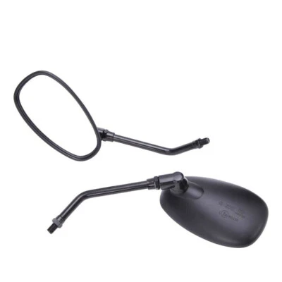 2X Motorcycle Rearview Mirrors For Honda XR650L XR250L XR350R CRF250X Universal - Image 1 of 4