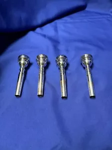 4 Bach 7C Trumpet Mouthpieces - Picture 1 of 10