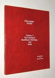 The Barry Story Band 3: Katalog geradliniger Markierungen & Index von Morris & Payne - Bild 1 von 10