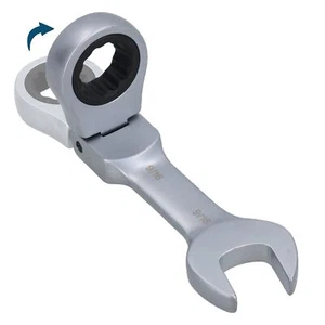 Llave combinada de trinquete de cabeza flexible flexible Imperial 9/16” AF SAE - Imagen 1 de 1