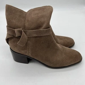 Anthropologie Latigo Danni Suede Brown Boots Size 9.5 - Picture 1 of 8