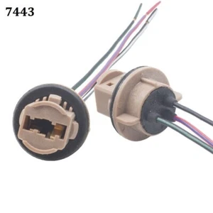1x Lampenträger LED Träger W21/5W W3x16q 7443 + 2 Lampen - Bild 1 von 1
