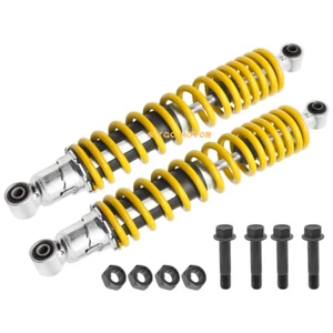 Front Shocks Absorber W/Nut Bolt for Yamaha Banshee 350 YFZ350 Yellow 1987-2006 - Picture 1 of 8