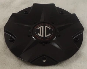 2 Crave Wheels Gloss Black Custom Wheel Center Cap Caps # C518702 New on Shelf! - Picture 1 of 4