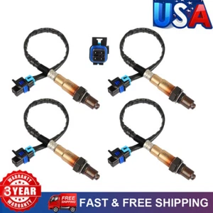 4PCS Oxygen Sensor For 2012-17 Chevrolet Traverse Caprice V6 3.6L Upper+Lower - Picture 1 of 11