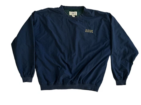Vintage UCLA Bruins Stitched Gear For Sports Windbreaker Sweatshirt Size Xl Blue Cover
