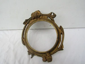 ancien entourage  de mouvement de pendule horloge style louis 15 rocaille - Picture 1 of 6