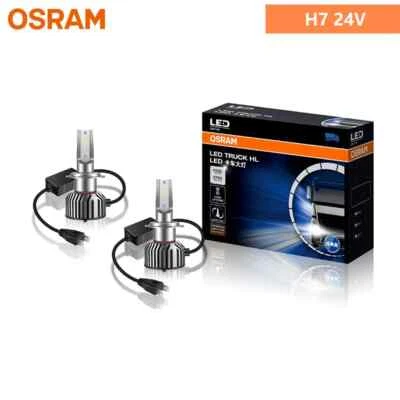 OSRAM 24V LED Truck HL Classic Head Light H7 28W 5700K LED Auto High Low Beam - Image 1 of 4