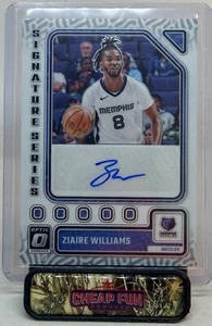 ZIAIRE WILLIAMS AUTO 2023-24 PANINI DONRUSS OPTIC SIGNATURE SERIES SS-ZWL $$ - Foto 1 di 3