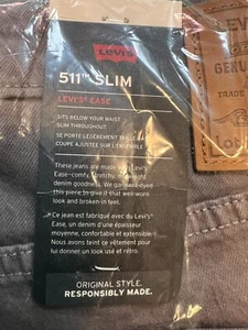 LEVIS Men’s 511 Slim Denim Jeans Genuine 34 x 32 Sits Below Waist RRP £95 New - Picture 1 of 18