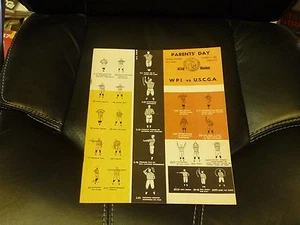 1965 WPI (MA) AT COAST GUARD COLLEGE FOOTBALL PROGRAM EX-MINT - Picture 1 of 1
