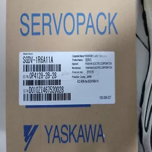 1PC YASKAWA SERVO DRIVER SGDV-1R6A11A SGDV1R6A11A NEW FREE SHIPPING plc - Picture 1 of 3