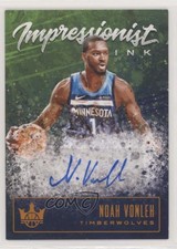 2019 Panini Court Kings Impressionist Ink Citrine /49 Noah Vonleh #II-NVO Auto