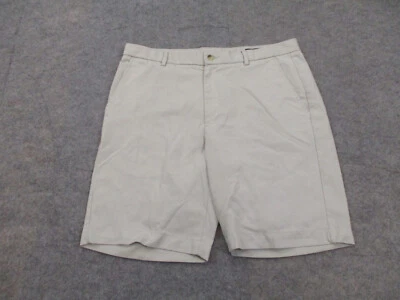 Pantalones Cortos Greg Norman Para Hombres 34 Marrón Chino Golf Golf Adulto Aire Libre Activo 10" B1 Foto 1 de 4