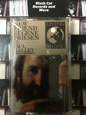 Eugene Friesen & Paul Halley SEALED cassette tape New Friend Living Music Jazz - Image 1 of 2