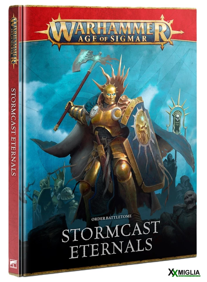 Warhammer Age of Sigmar - Battletome Stormcast Eternals ITA 96-01 4° ed. - Immagine 1 di 1