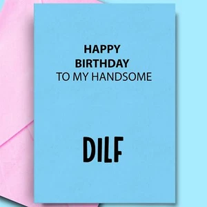 Anniversary Cards For Him Adult Cheeky Rude Cards For Partner Hubby Fiance - Picture 1 of 3