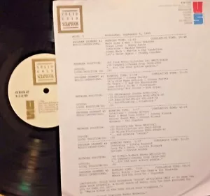 RADIO SHOW 9/6/89 NAMES: CONWAY TWITTY, BOB DYLAN, LITTLE RICHARD, BOBBY DARIN - Picture 1 of 1