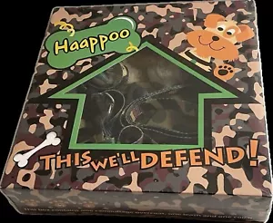 Haappoo Box brauner Camouflage Mantel, Leine und Halsband für mittelgroße Hunde - Bild 1 von 6