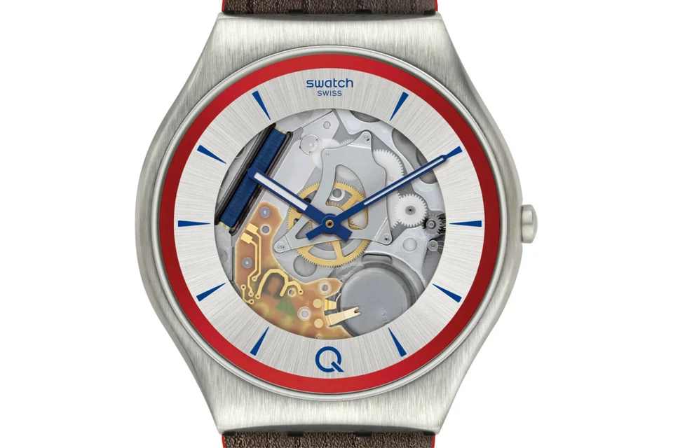 Orologio Swatch Skin Irony 2q Ss07z102 Uomo Watch 007 Limited James Bond Die