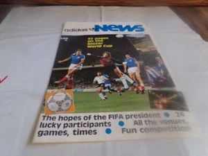 Vintage Addis Noticias Copa Mundial de Fútbol/Fútbol Pasados Campeones 1930 México 1986 - Imagen 1 de 15
