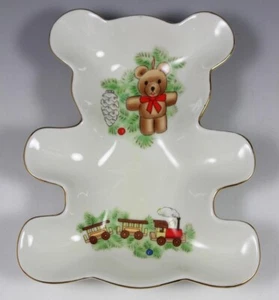 Toy Shop by David Shibata Japan Bear Shaped Candy Snack Dish EUC - Picture 1 of 3